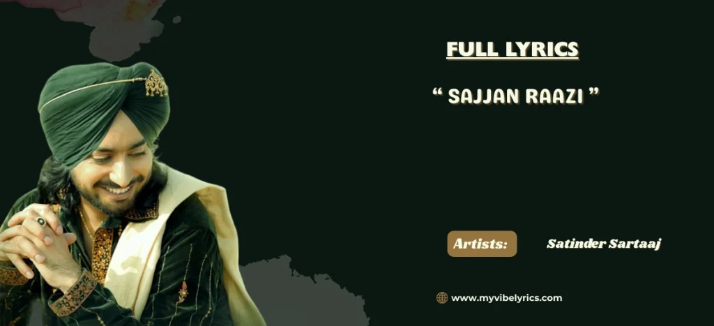 sajjan raazi lyrics