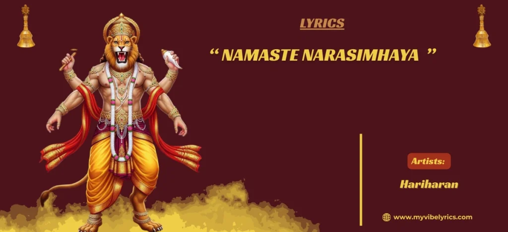 namaste narasimhaya lyrics