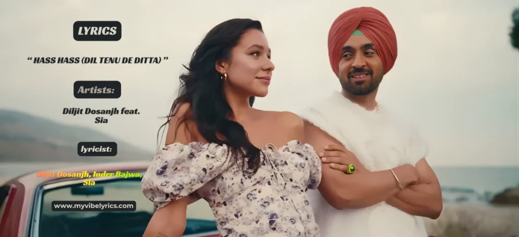 Dil Tenu De Ditta Lyrics: Diljit Dosanjh and Sia’s Love Anthem dil tenu de ditta lyrics