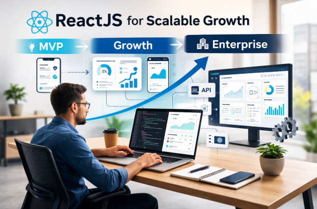From MVP to Enterprise: How ReactJS Development Services Support Growth