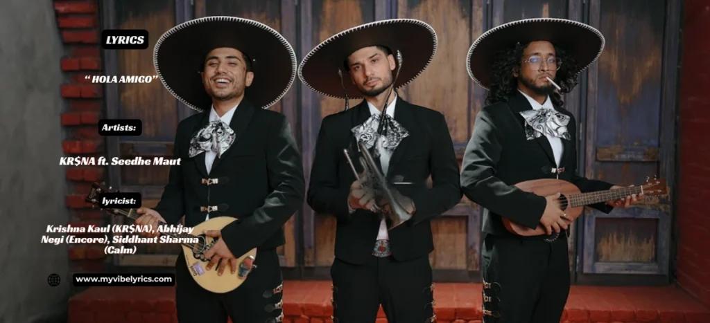 krsna hola amigo lyrics